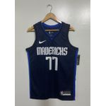 Nba Dallas Mavericks Silk (jogador) Doncic 77 Azul Marinho