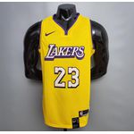 Regata Nba Lakers Silk (jogador) James Camisa 23