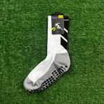 Meia Antiderrapante Esportiva Klv - Branco