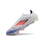 Chuteira Campo Adidas F50 Elite LL (FG) – Branco/Azul