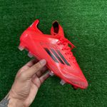 Chuteira Campo Adidas F50 League (FG) - Rosa/Preto