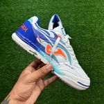 Chuteira Futsal Joma Top Flex Rebound (IC) - Branca/Azul