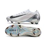 Chuteira Campo Nike Zoom Mercurial Vapor 16 Elite (FG) - Branco/Preto
