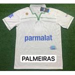 (DEFEITO) Camisa Home I 1999/00 - Branca - Retrô Masculina