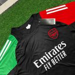 Camisa Arsenal FC - 24/25 Preto/Vermelho/Verde