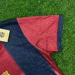 Camisa Barcelona Travis Scott Skeleton - Retrô Versão Jogador – 2000/2001 – Azul Grená