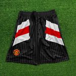 Short Manchester United 23/24 - Masculino Preto Listrada 