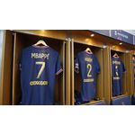 Camisa Paris Saint-germain Azul Neymar JR Nº10 Torcedor 21/22 (DOURADO)