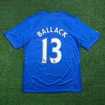 Camisa Chelsea Home I 09/10 – Ballack #13 – Azul – Torcedor Masculina