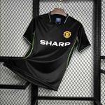 Camisa Manchester United Third III 98/99 – Preta – Umbro – Retrô Masculina