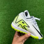 Chuteira Society Nike Mercurial Vapor 16 Elite (TF) – Cinza/Verde 