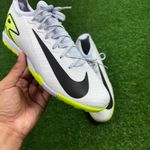 Chuteira Society Nike Mercurial Vapor 16 Elite (TF) – Cinza/Verde 