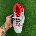 Chuteira Society Nike Tiempo (tf) - Branco/laranja (NIKE PRETO)