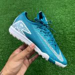 Chuteira Society Nike Mercurial Vapor 16 Air Zoom PRO (TF) - (SOLADO BRANCO)