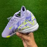 Chuteira Society Nike Air Zoom Mercurial Vapor 16 Elite (TF) – LILÁS/VERDE