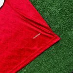 Manga Longa Arsenal Home I 25/26 – Vermelha – Torcedor Masculina (BORDADO)