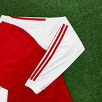 Manga Longa Arsenal Home I 25/26 – Vermelha – Torcedor Masculina (BORDADO)