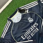 Camisa Real Madrid Away II 25/26 – Adidas – Torcedor Masculina Manga Longa