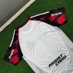 Camisa Flamengo Away 25/26 - Patrocínios - Branca