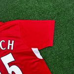 Camisa Retrô Liverpool Home I Crouch #15 - 2004/05