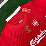 Camisa Retrô Liverpool Home I Crouch #15 - 2004/05