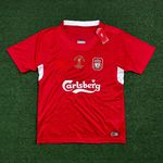 Camisa Retrô Liverpool Home I Crouch #15 - 2004/05