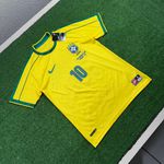 Camisa Retrô Brasil 1998 - Rivaldo #10