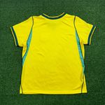 (QUALIDADE AMERICANA) Camisa Brasil Home I - Copa Do Mundo 2026 – Amarela – Feminina