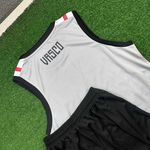 Conjunto Treino Regata + Short Vasco Da Gama 23/24 - Cinza