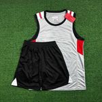 Conjunto Treino Regata + Short Vasco Da Gama 23/24 - Cinza