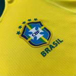 (QUALIDADE AMERICANA) Camisa Brasil Home I - Copa Do Mundo 2026 – Amarela – Feminina