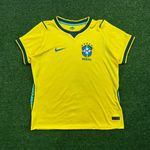 (QUALIDADE AMERICANA) Camisa Brasil Home I - Copa Do Mundo 2026 – Amarela – Feminina
