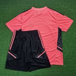Conjunto Camisa e Short Internacional - 22/23 Rosa/ Preto
