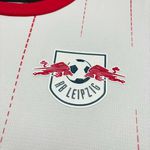 Camisa RB Leipzig Home I – Branca e Vermelha – Torcedor Masculina