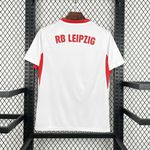Camisa RB Leipzig Home I – Branca e Vermelha – Torcedor Masculina