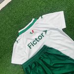 Conjunto Infantil Palmeiras 2026/27 - Branco/Verde