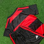 (SHORT PRETO) Conjunto Infantil Flamengo Home 26/27