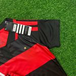 (SHORT PRETO) Conjunto Infantil Flamengo Home 26/27