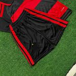(SHORT PRETO) Conjunto Infantil Flamengo Home 26/27