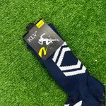 Meia Antiderrapante Esportiva Klv - Azul Marinho