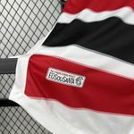 Camisa Santa Cruz Home I 26/27 – Preta e Vermelha - Torcedor Masculina