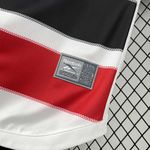 Camisa Santa Cruz Home I 26/27 – Preta e Vermelha - Torcedor Masculina