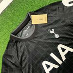 Camisa Tottenham II 2025/26 Preto - Masculino Torcedor (Patrocínio AIA)