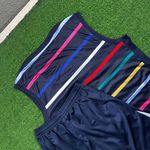 Conjunto Treino Regata e Short FRANÇA 24/25 - Colorido
