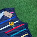 Conjunto Treino Regata e Short FRANÇA 24/25 - Colorido