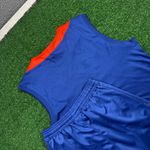 Conjunto Treino Regata E Short Holanda 2024 - Azul/Laranja