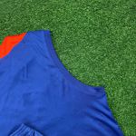 Conjunto Treino Regata E Short Holanda 2024 - Azul/Laranja