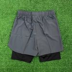 Short Under Armour Dry Fit - Masculino - (aquecedor Interno) - Cinza - UA01