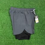 Short Under Armour Dry Fit - Masculino - (aquecedor Interno) - Cinza - UA01