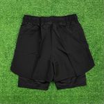Short Under Armour Dry Fit - Masculino - (aquecedor Interno) - Preto - UA03